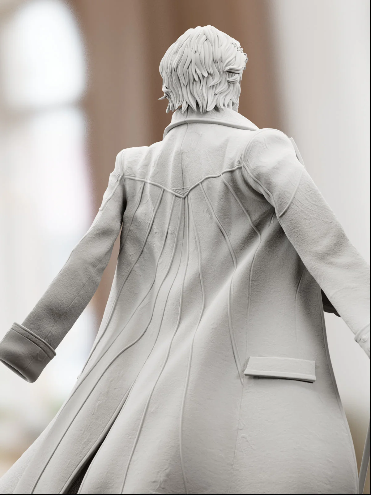 The White-Haired Man Statue - Image 13