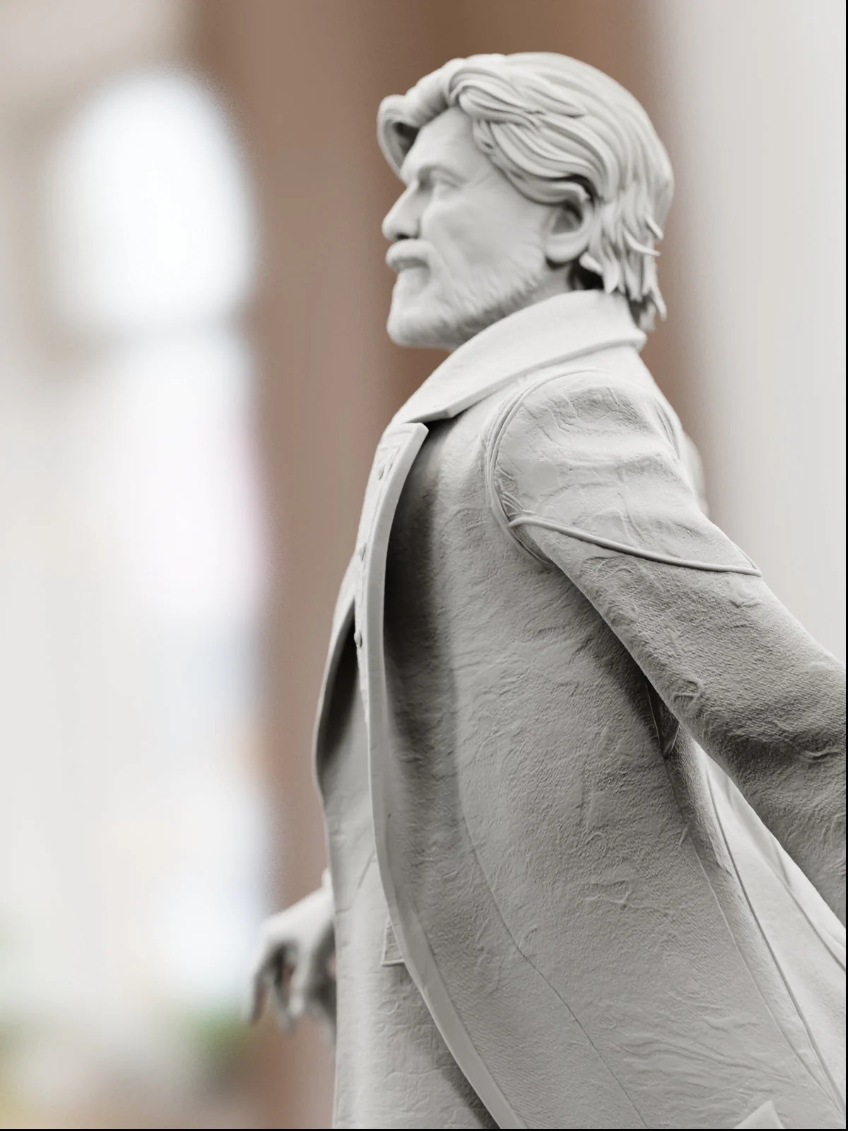 The White-Haired Man Statue - Image 14