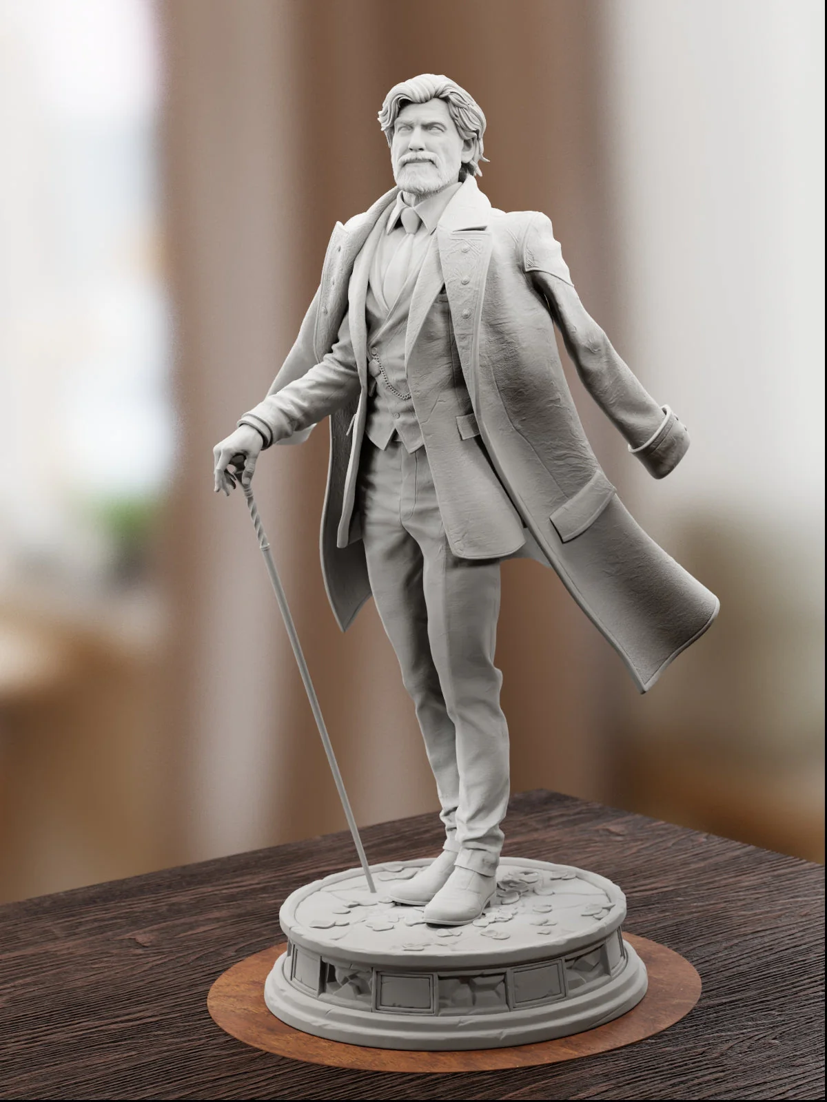 The White-Haired Man Statue - Image 16