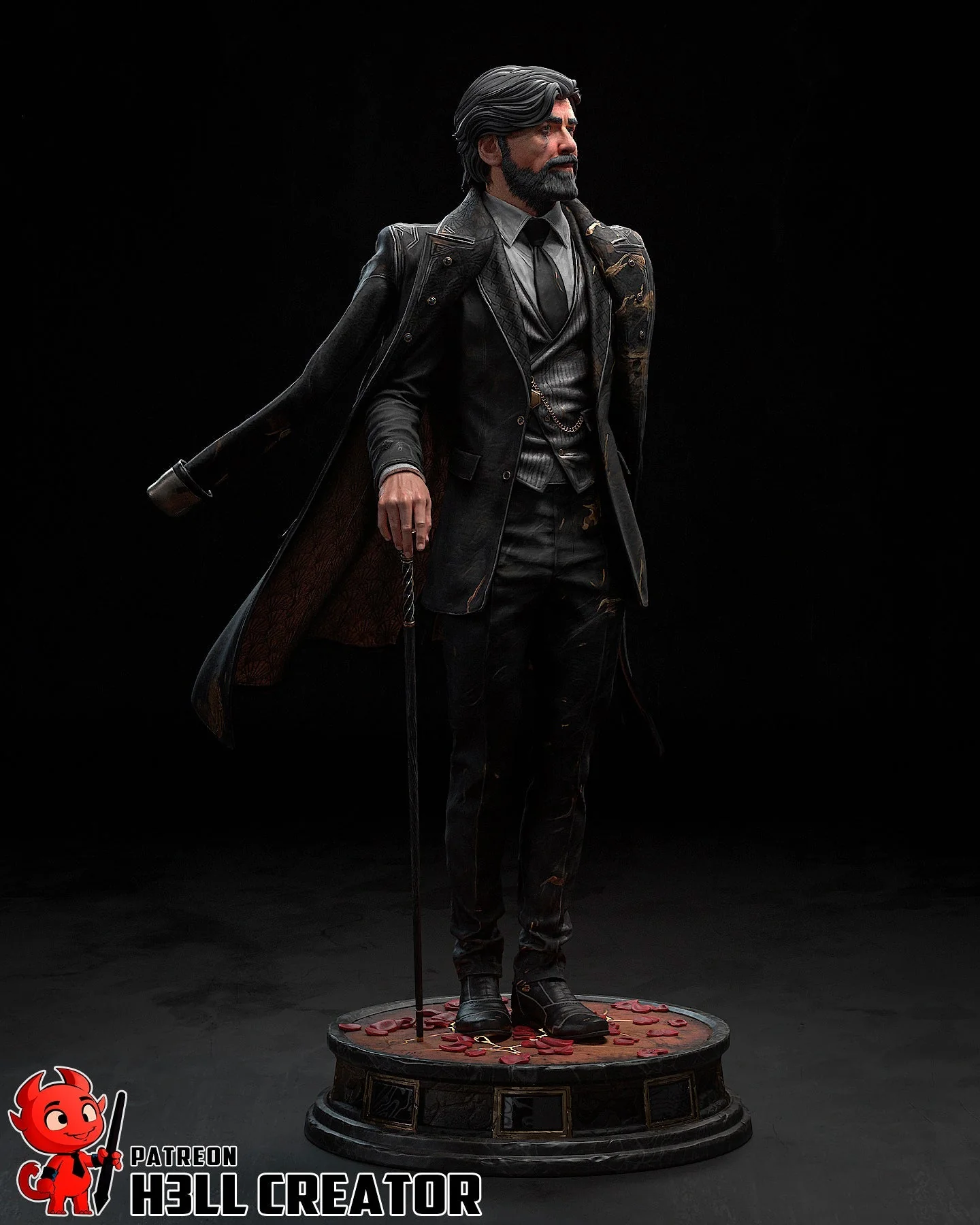 The White-Haired Man Statue - Image 5