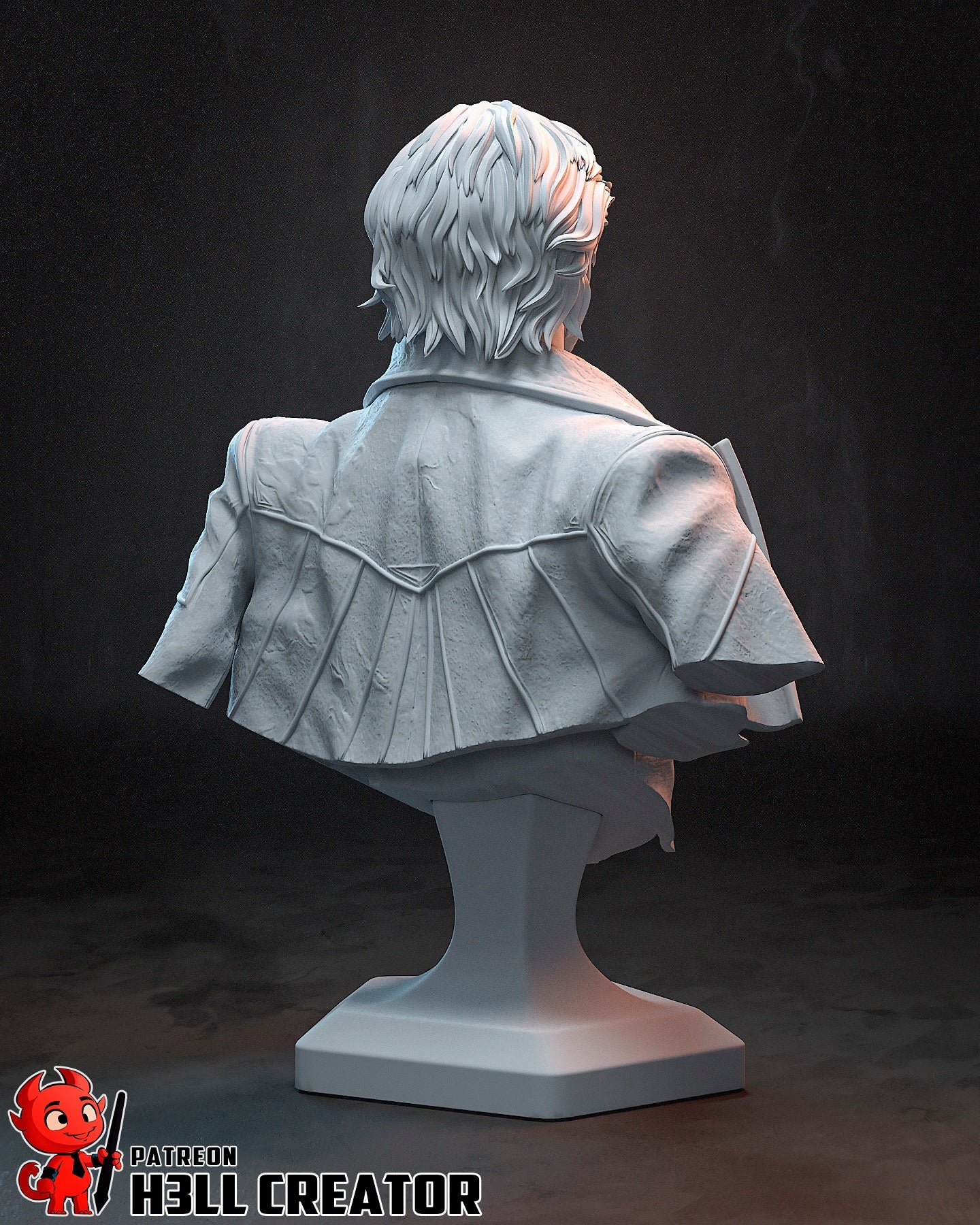 The White-Haired Man Statue - Image 8