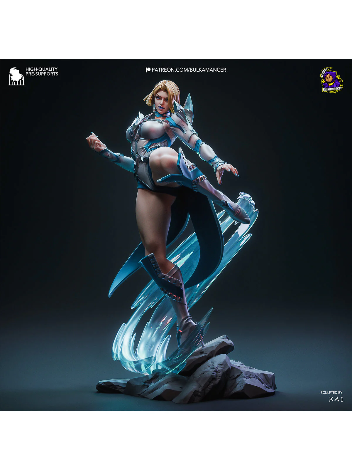 The White Queen Statue - Image 4
