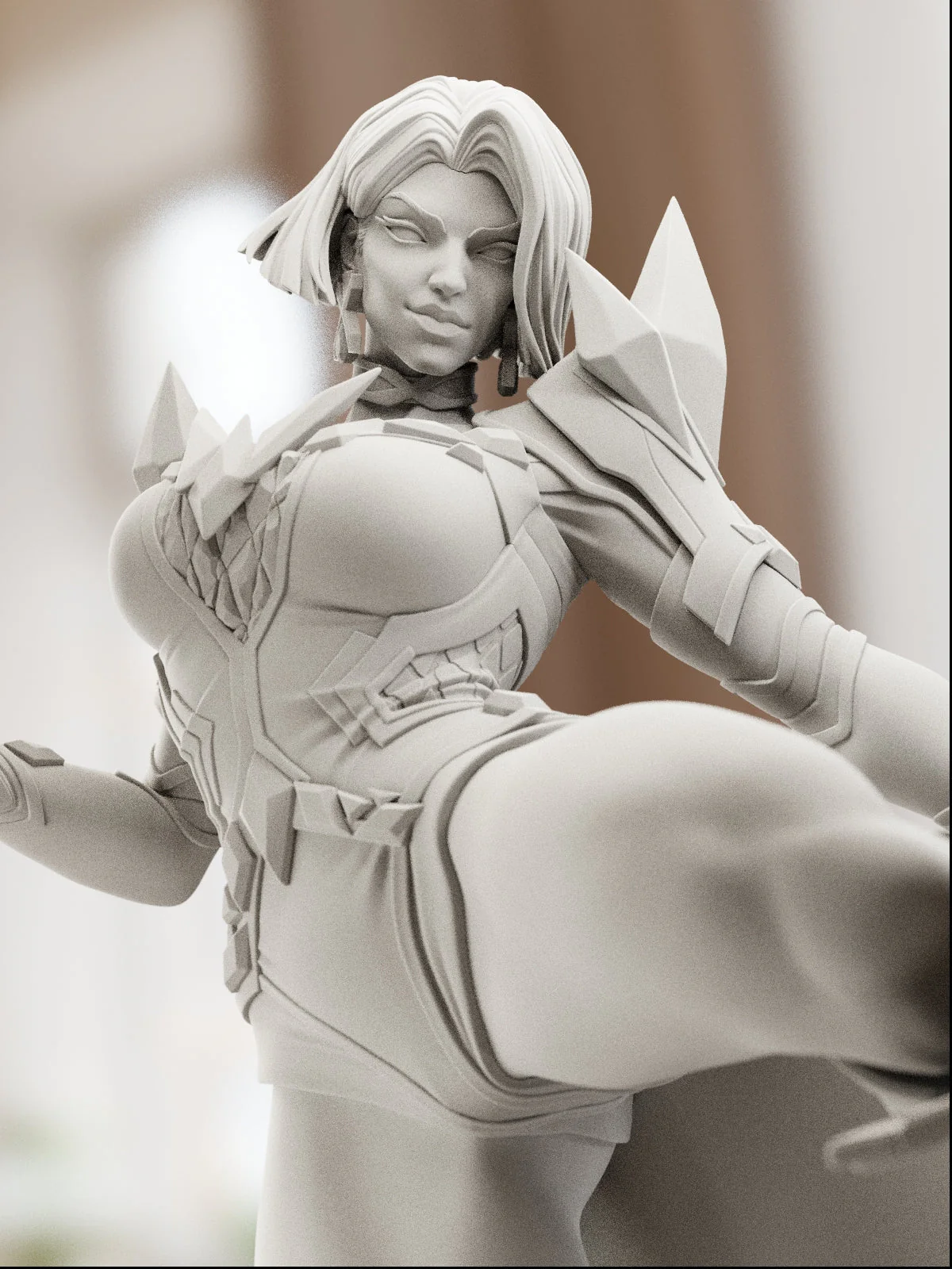 The White Queen Statue - Image 5
