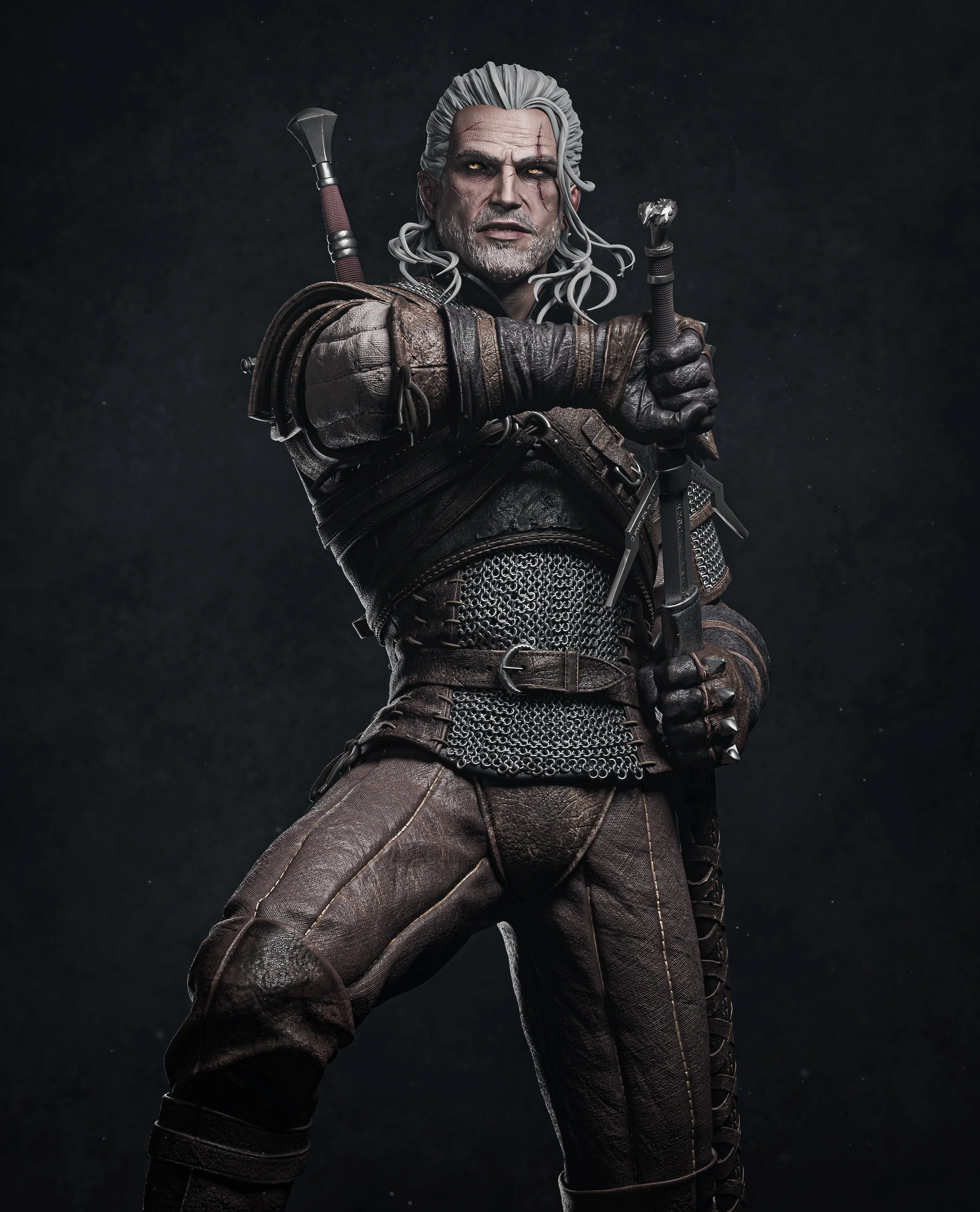 The White Wolf Statue - Image 3