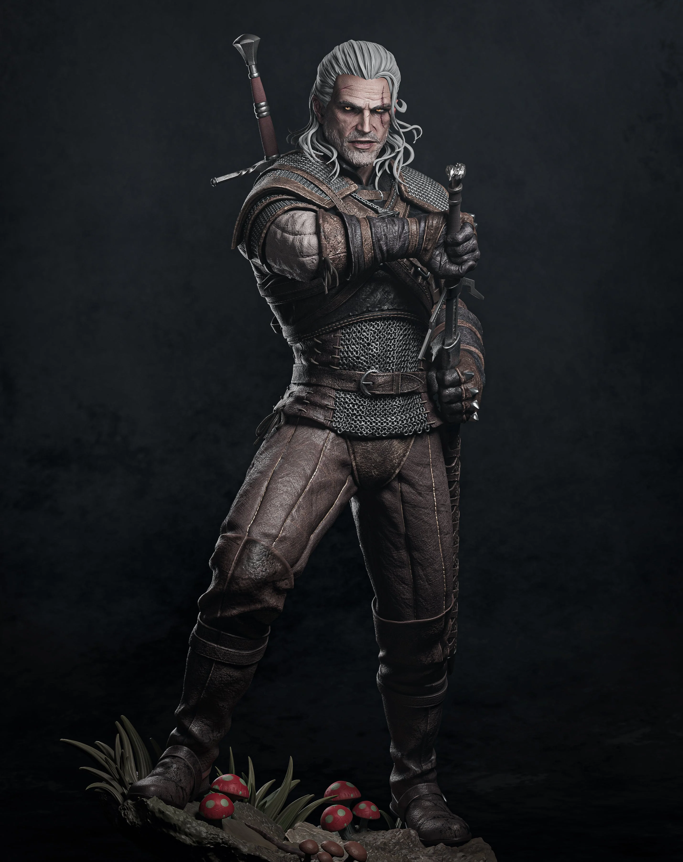 The White Wolf Statue - Image 4