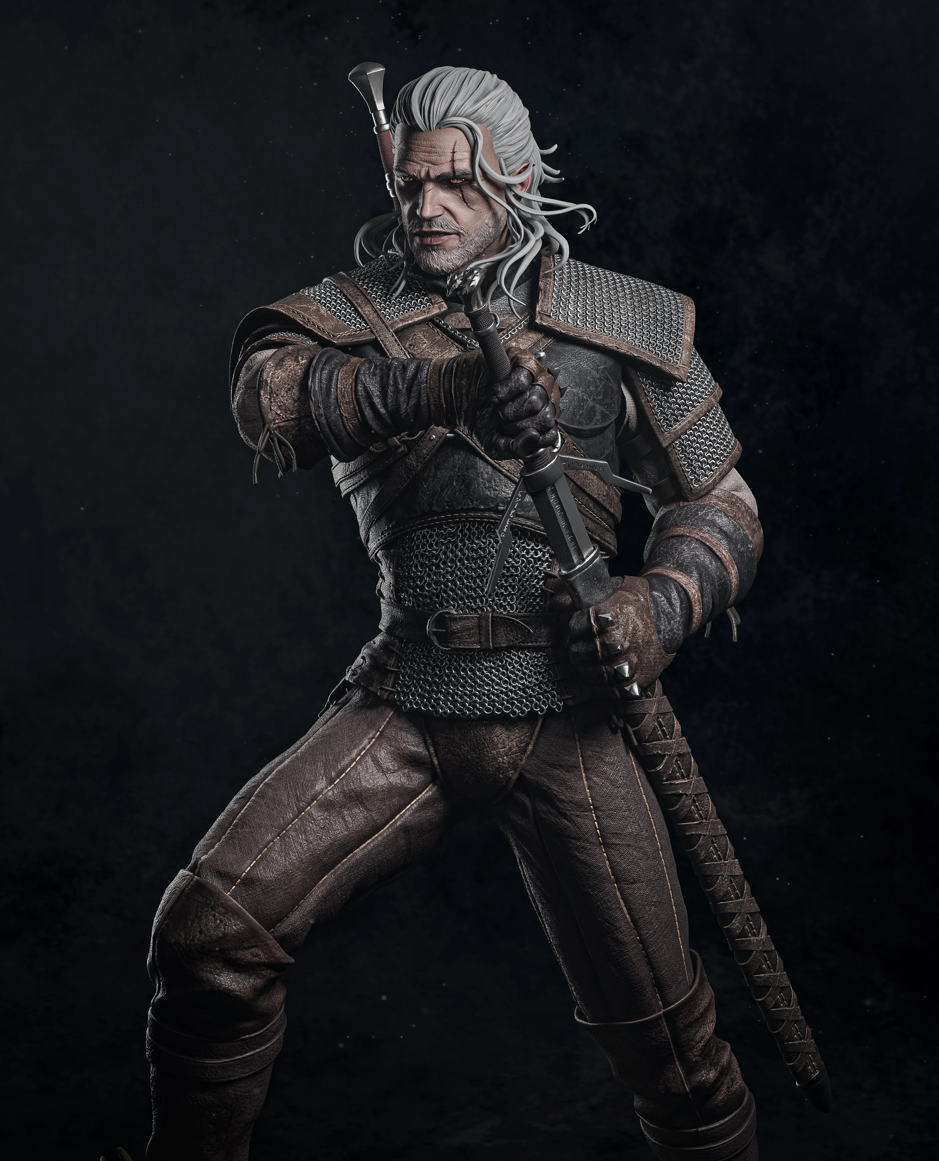 The White Wolf Statue - Image 5