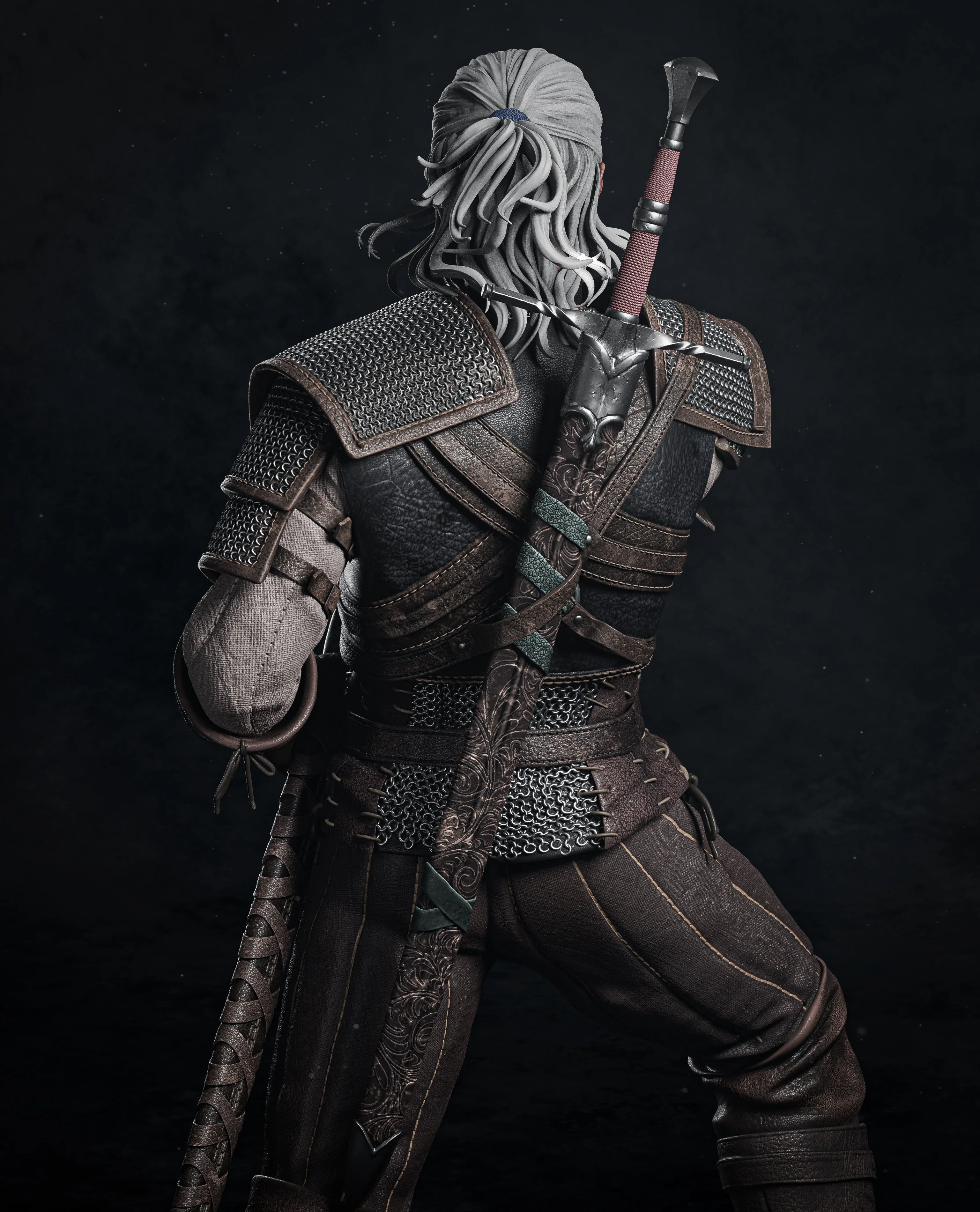 The White Wolf Statue - Image 6