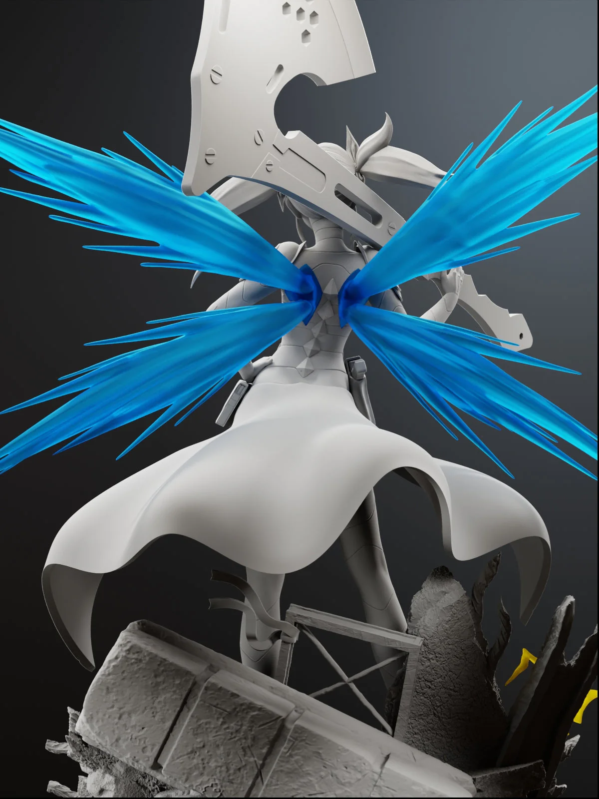 The Winged Prodigy Statue - Image 10