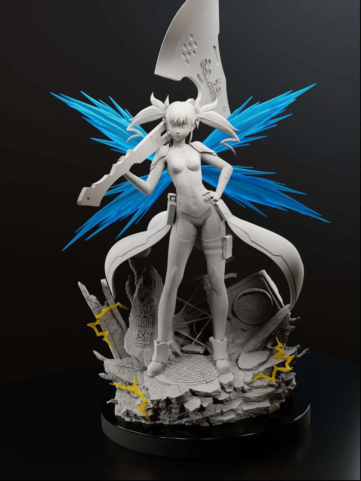 The Winged Prodigy Statue - Image 13