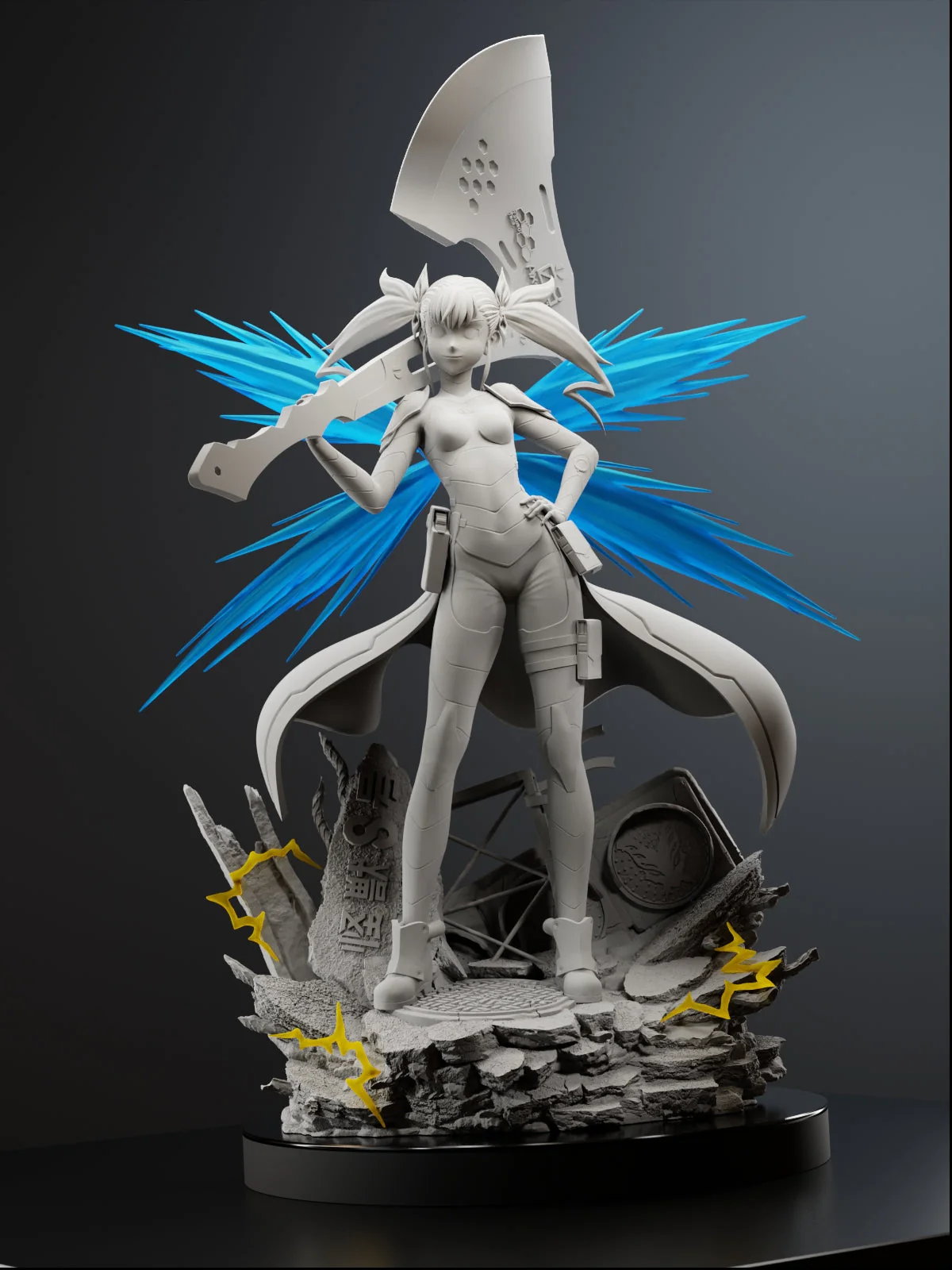 The Winged Prodigy Statue - Image 9
