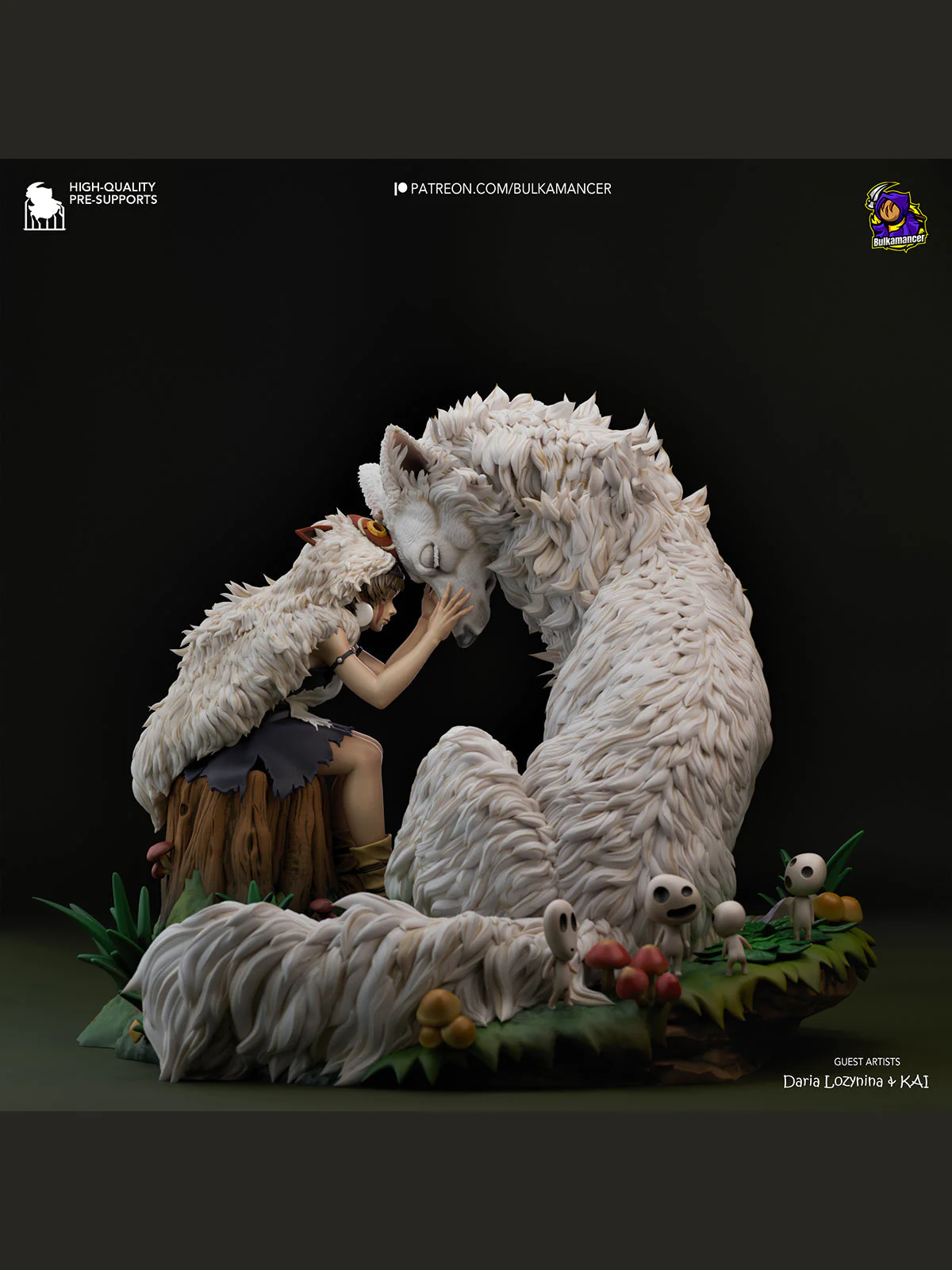 The Wolf Princess Statue - Image 12