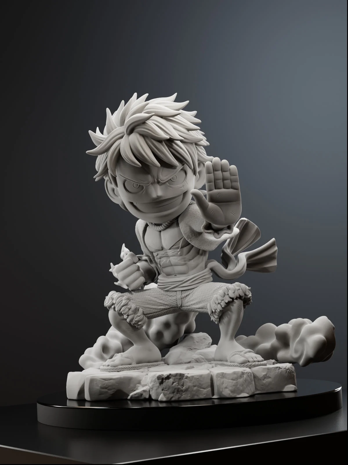 Tiny Pirate King Statue - Image 10