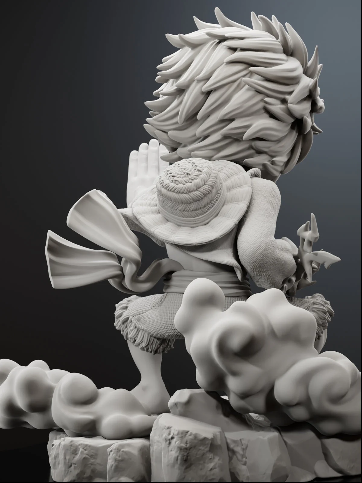 Tiny Pirate King Statue - Image 11