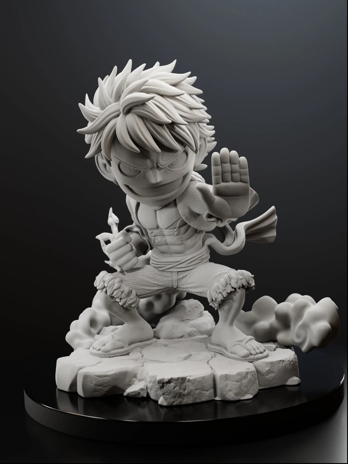 Tiny Pirate King Statue - Image 14