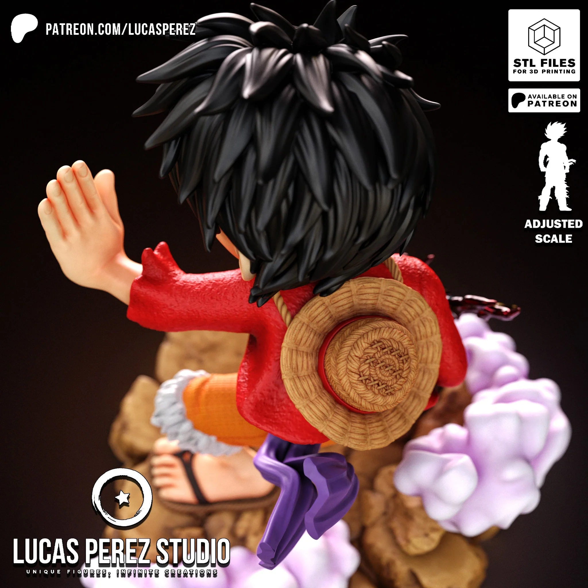 Tiny Pirate King Statue - Image 7