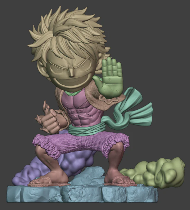 Tiny Pirate King Statue - Image 9
