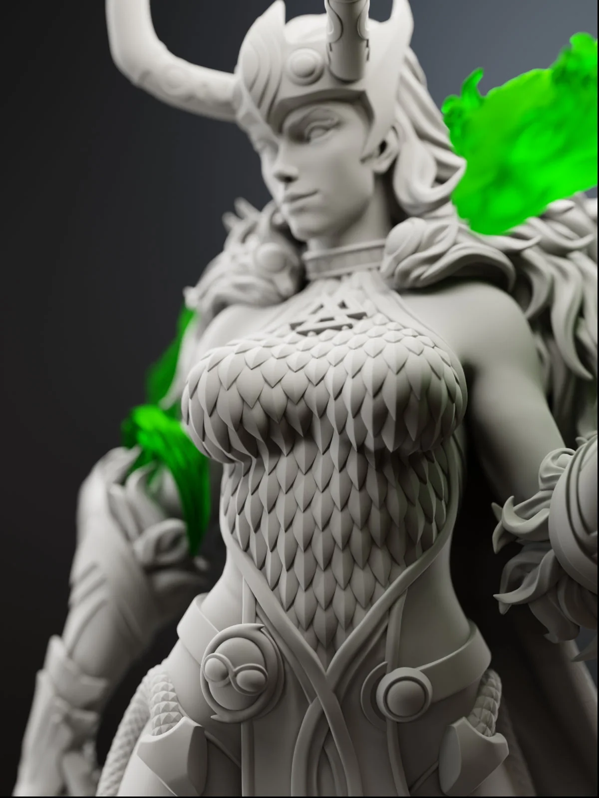 Trickster Serpent Statue - Image 11