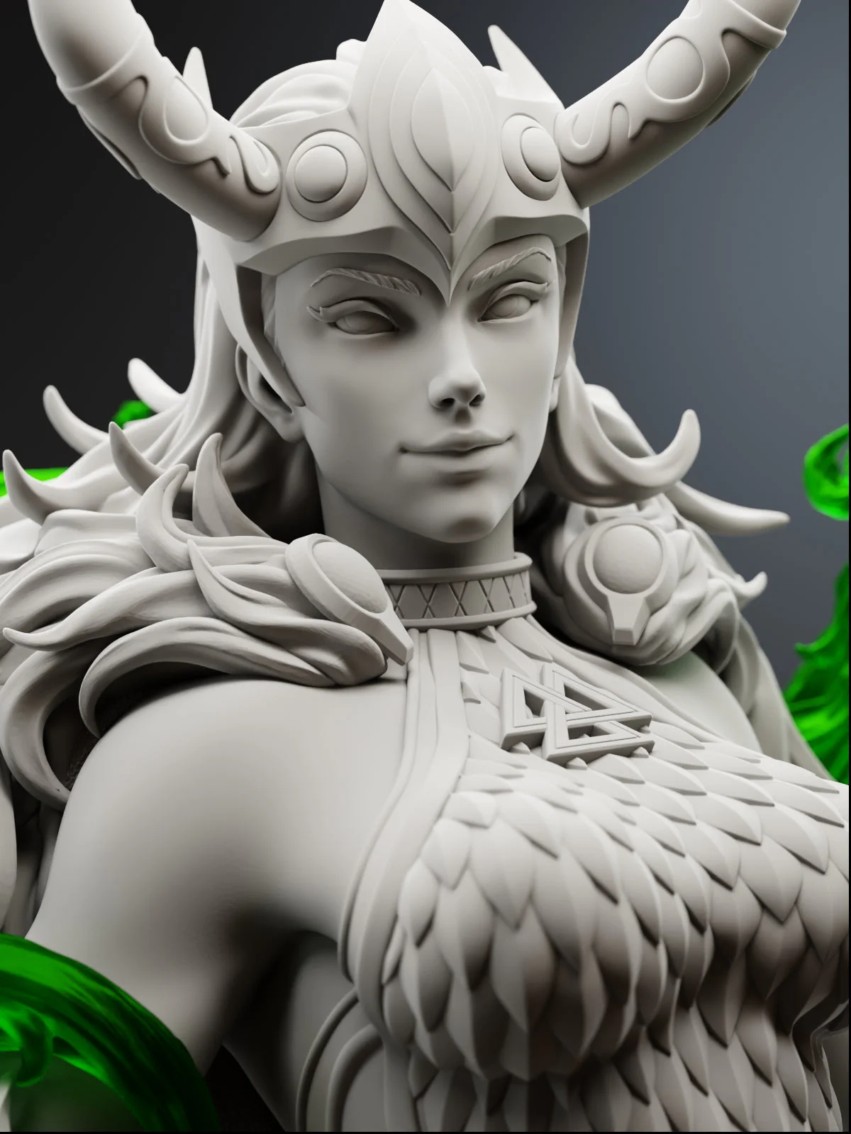 Trickster Serpent Statue - Image 12