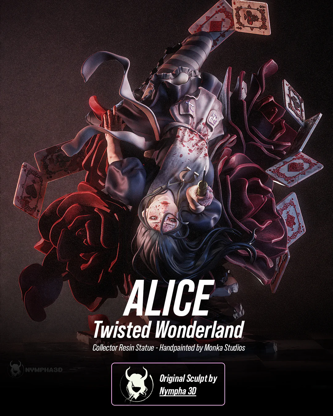 Twisted Wonderland Alice Statue