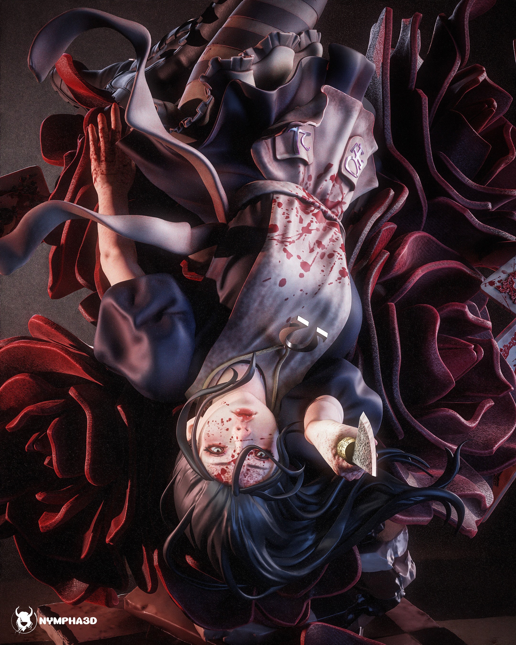 Twisted Wonderland Alice Statue - Image 2