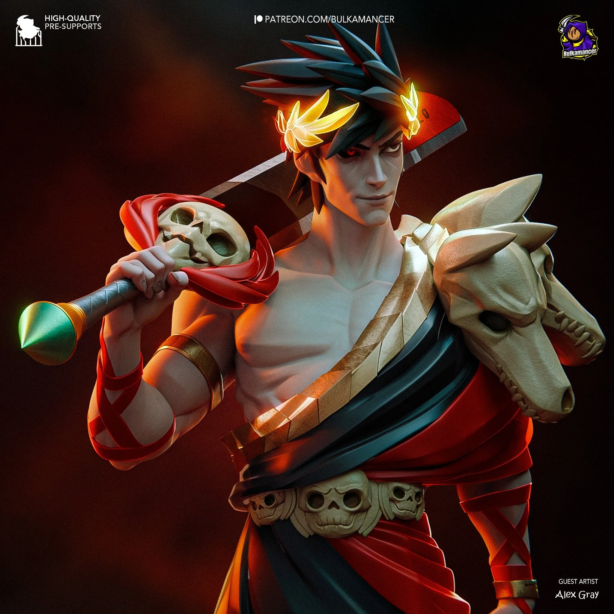 Underworld Prince Statue - Image 4