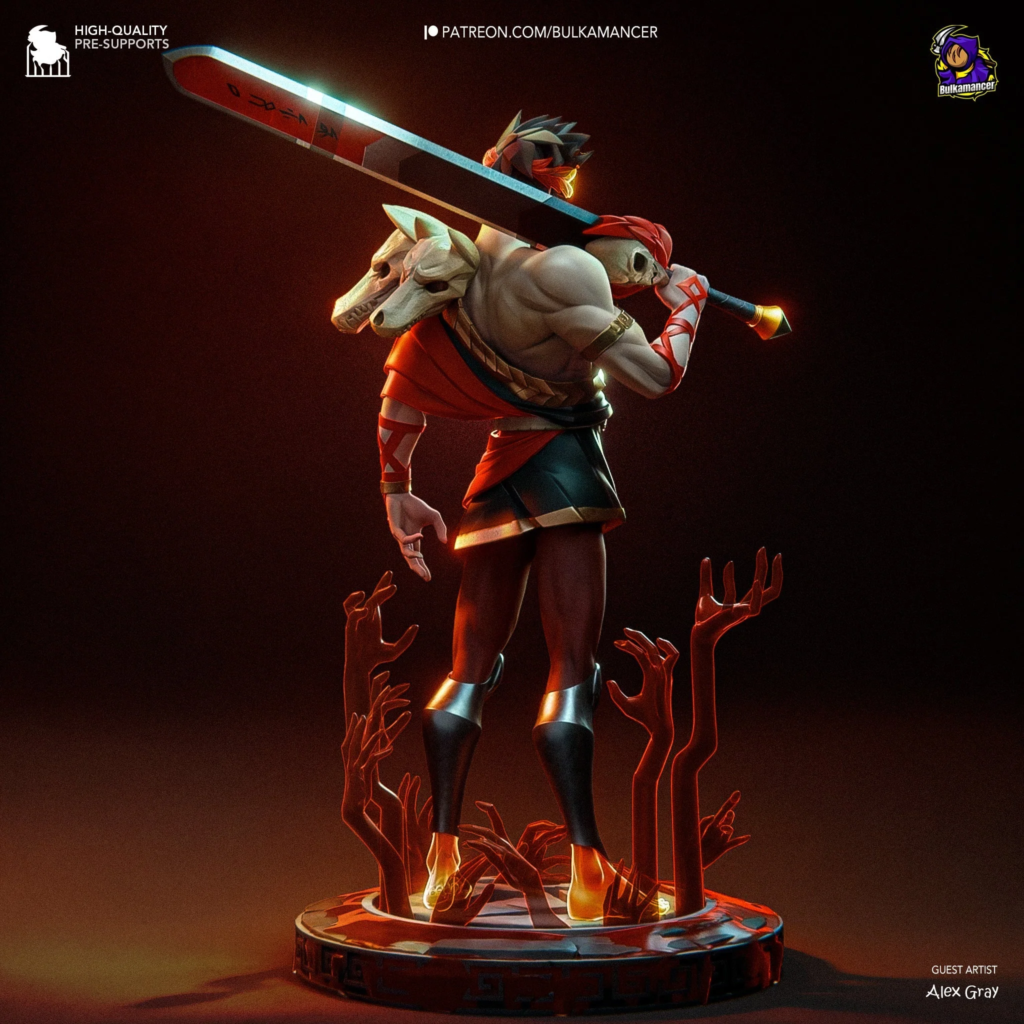 Underworld Prince Statue - Image 6