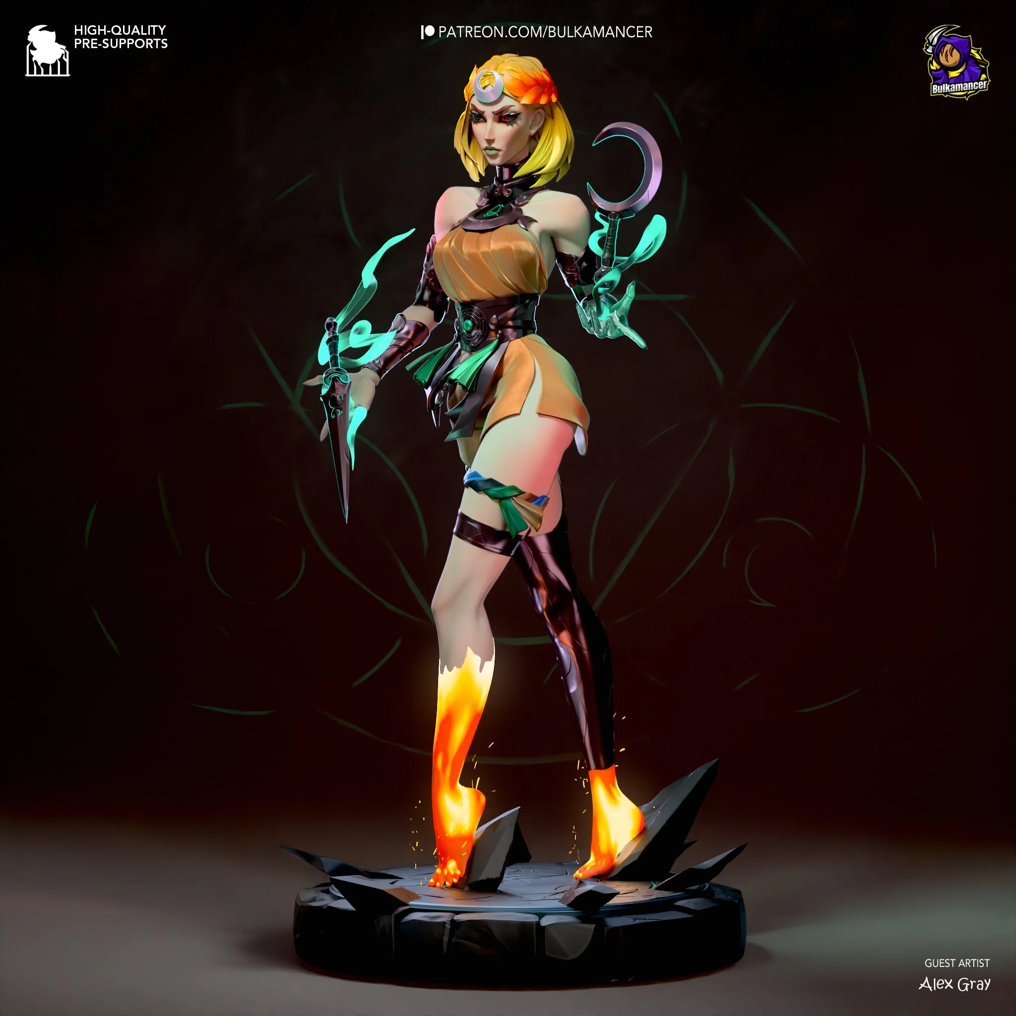 Underworld Princess Statue - Image 4