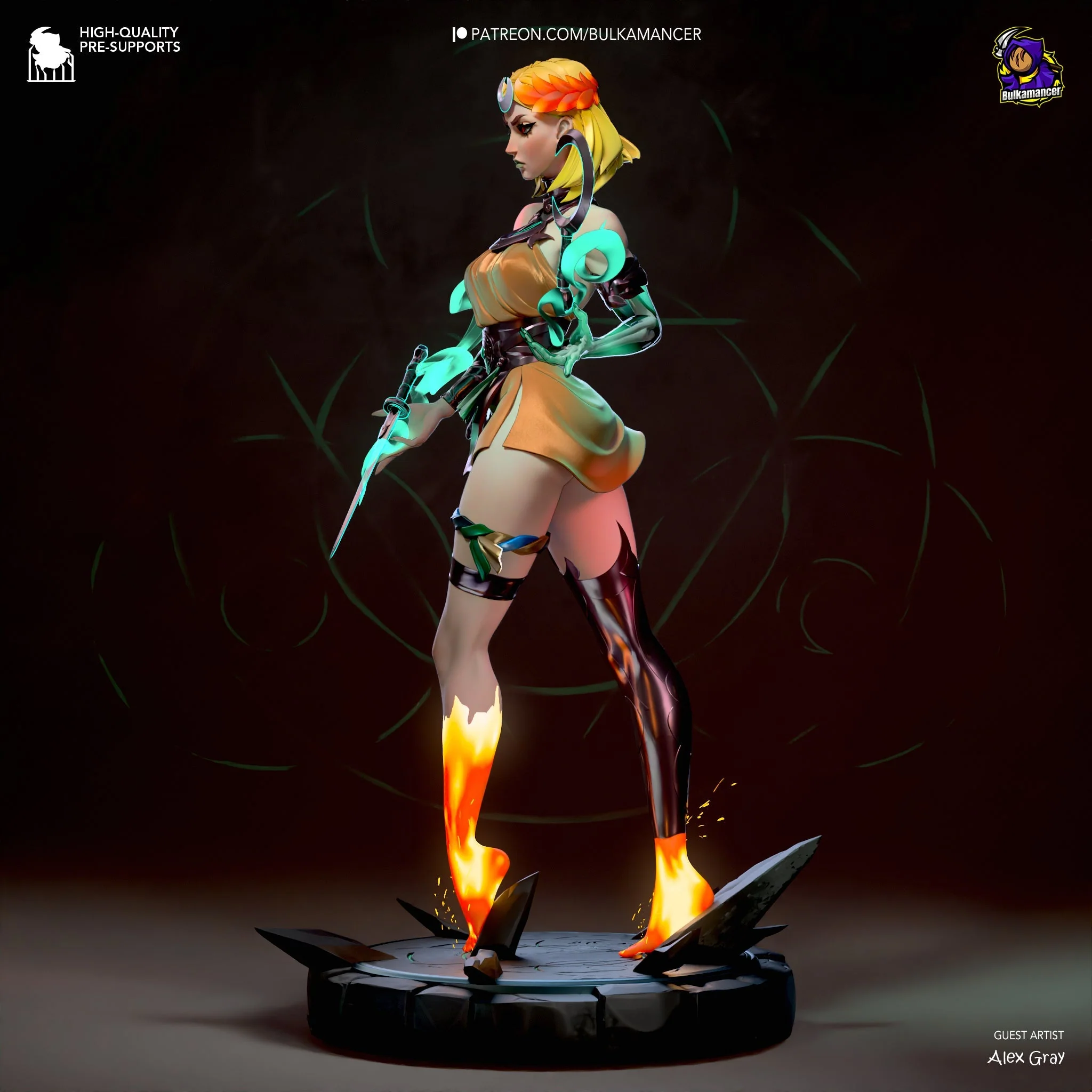 Underworld Princess Statue - Image 5