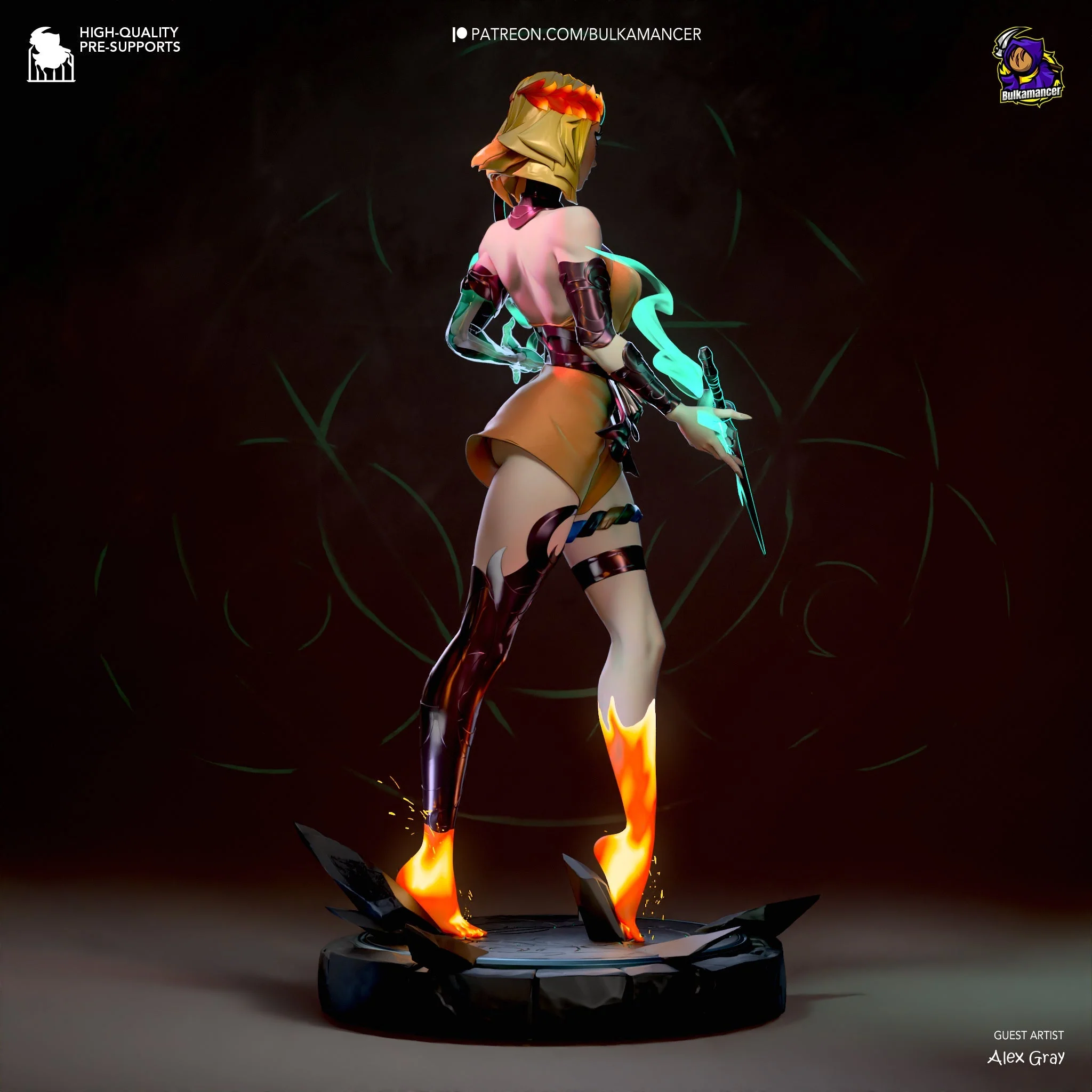 Underworld Princess Statue - Image 6