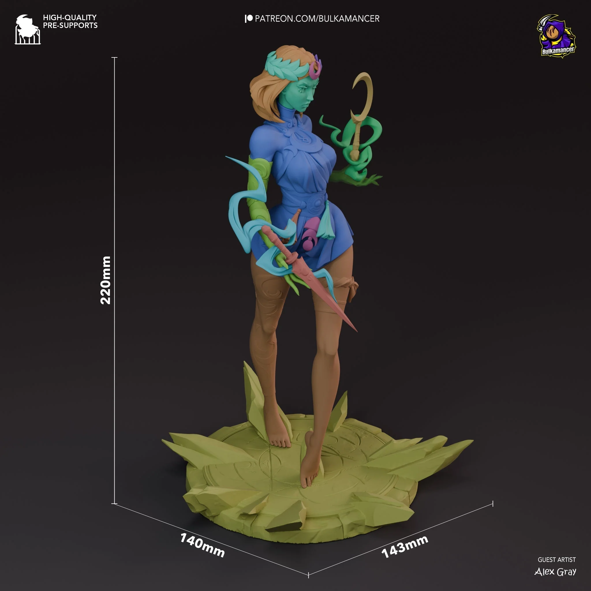 Underworld Princess Statue - Image 7