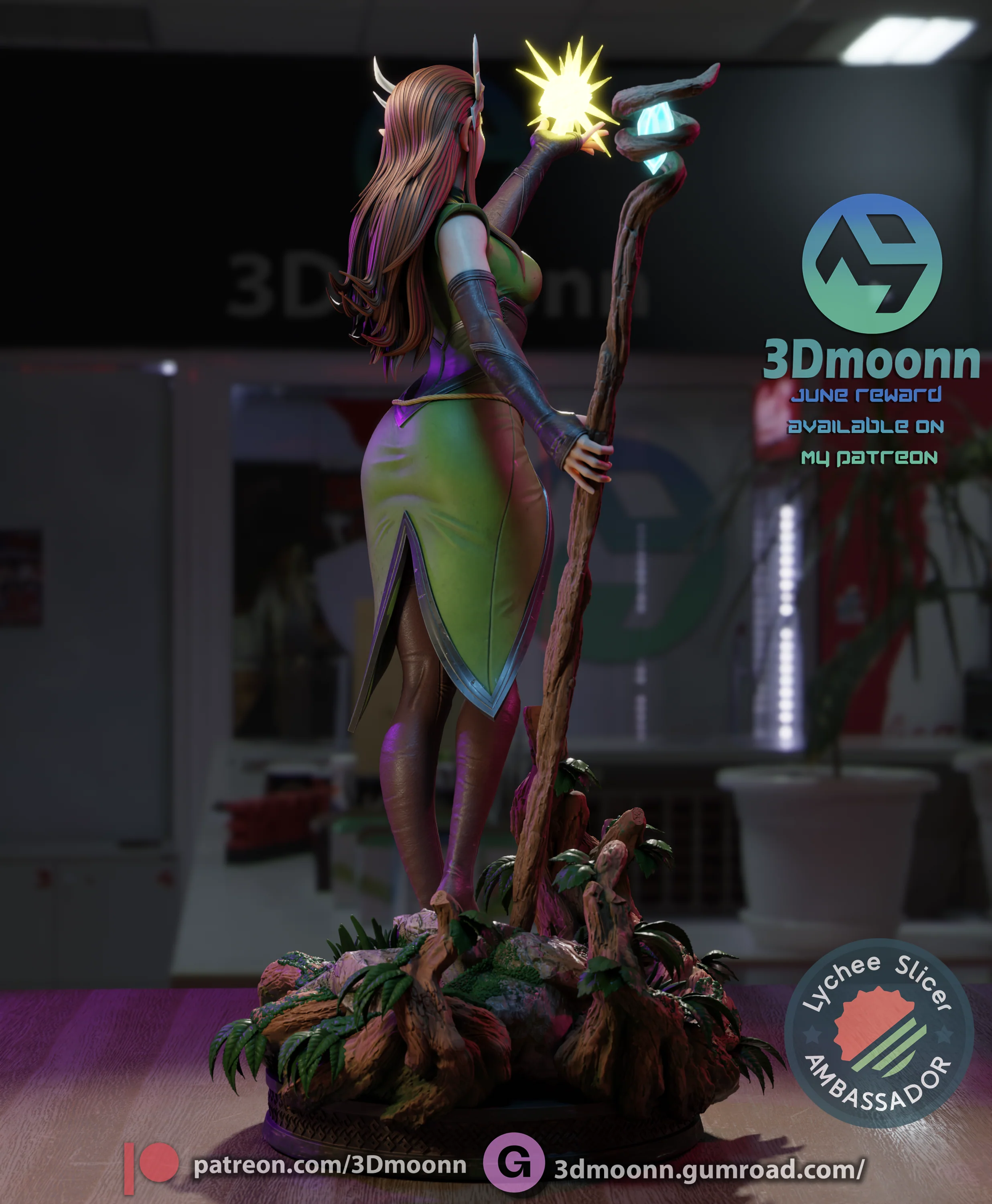 Voice of the Tempest Statue - Image 3