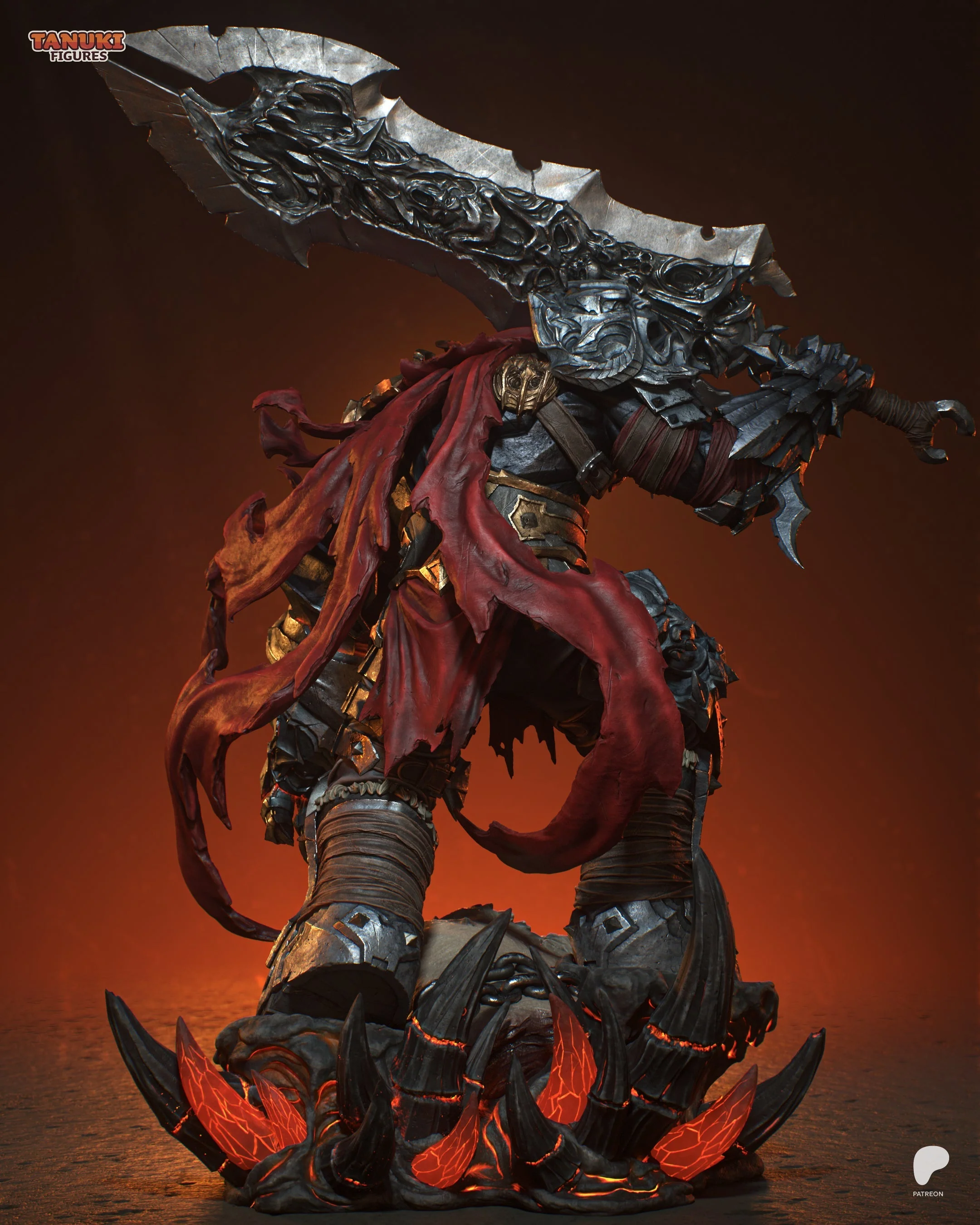 War of the Horsemen Statue - Image 10