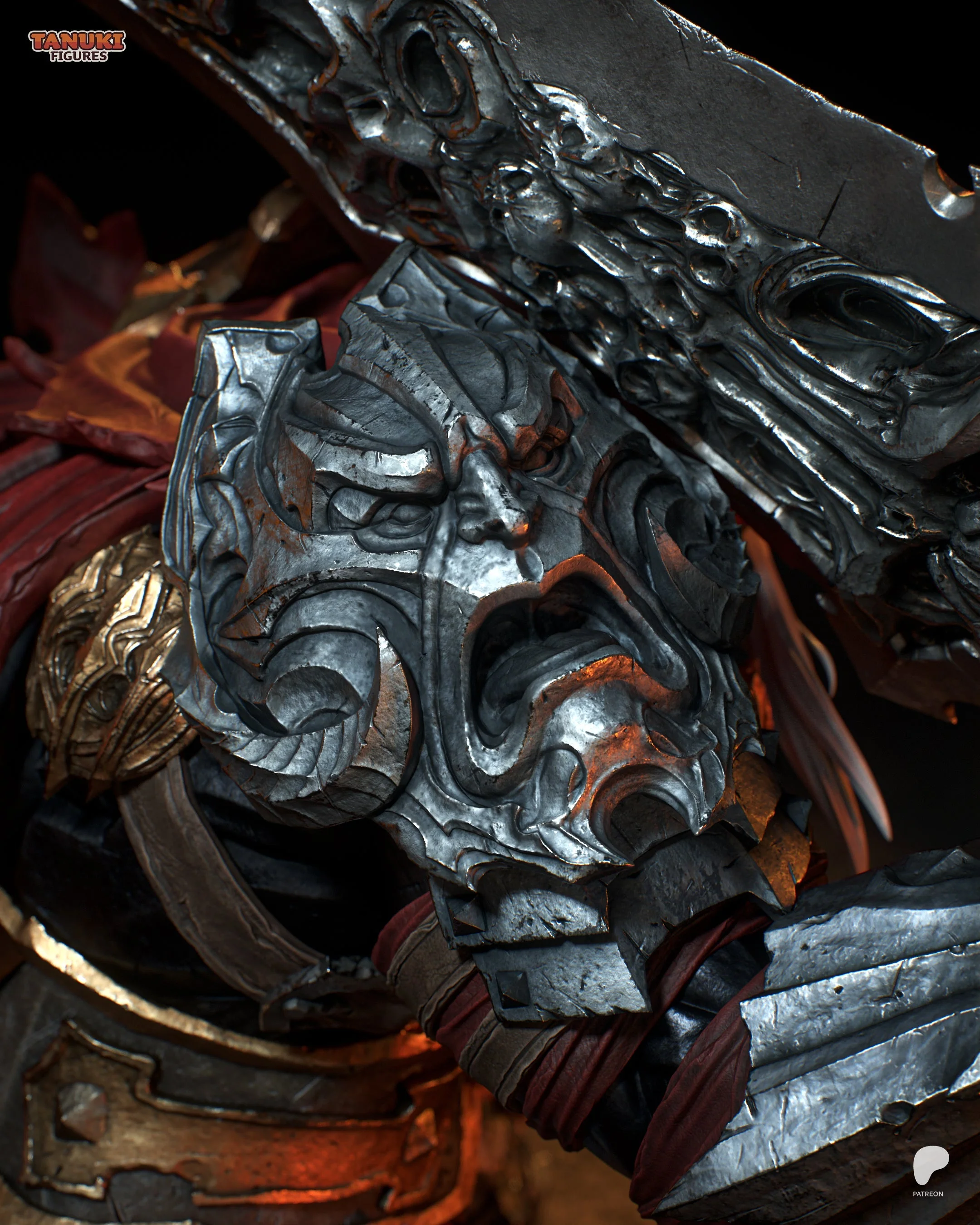 War of the Horsemen Statue - Image 11