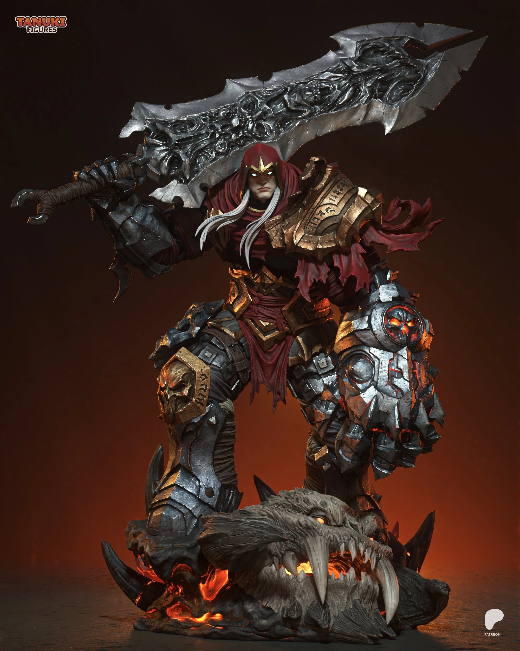 War of the Horsemen Statue - Image 3