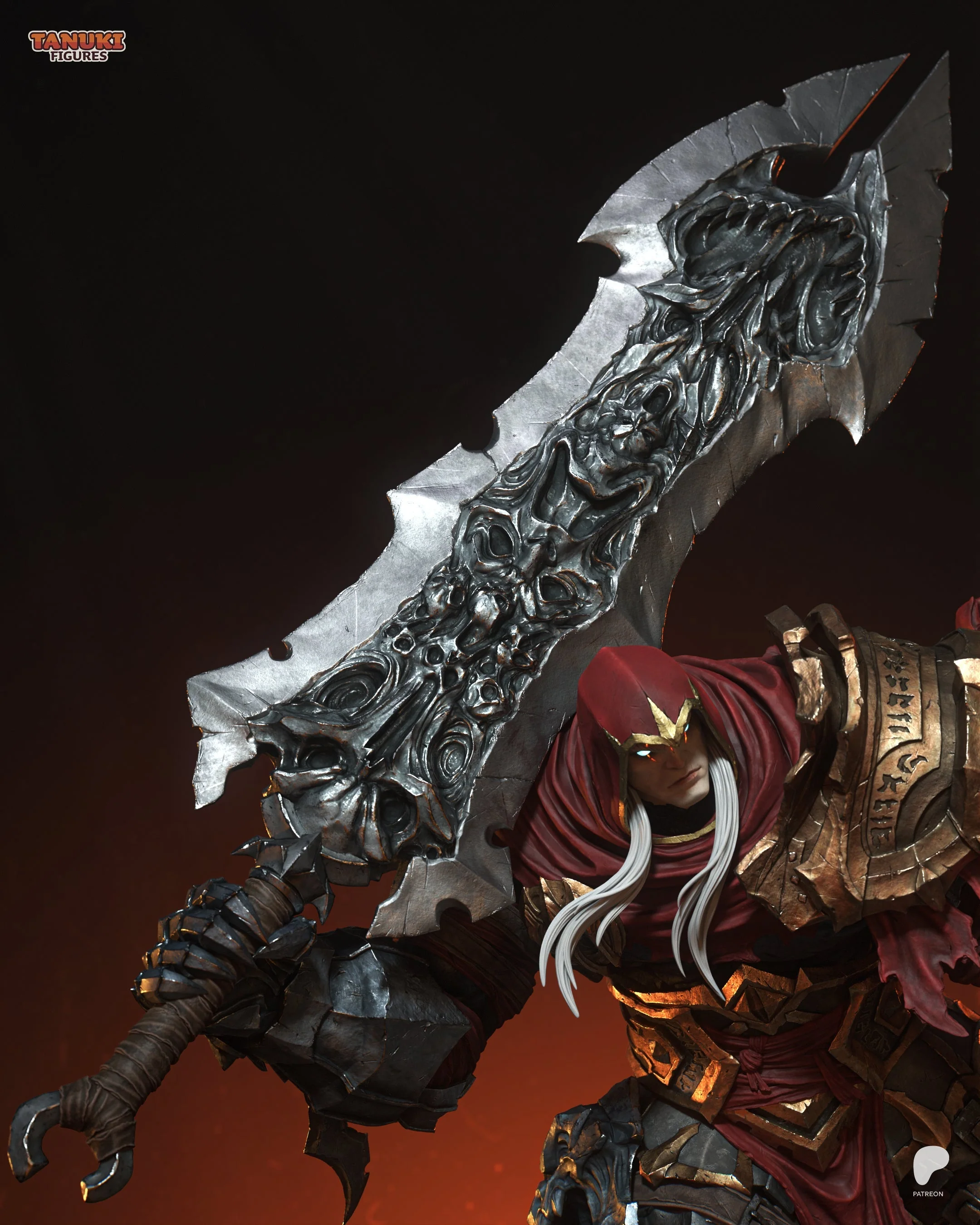 War of the Horsemen Statue - Image 6