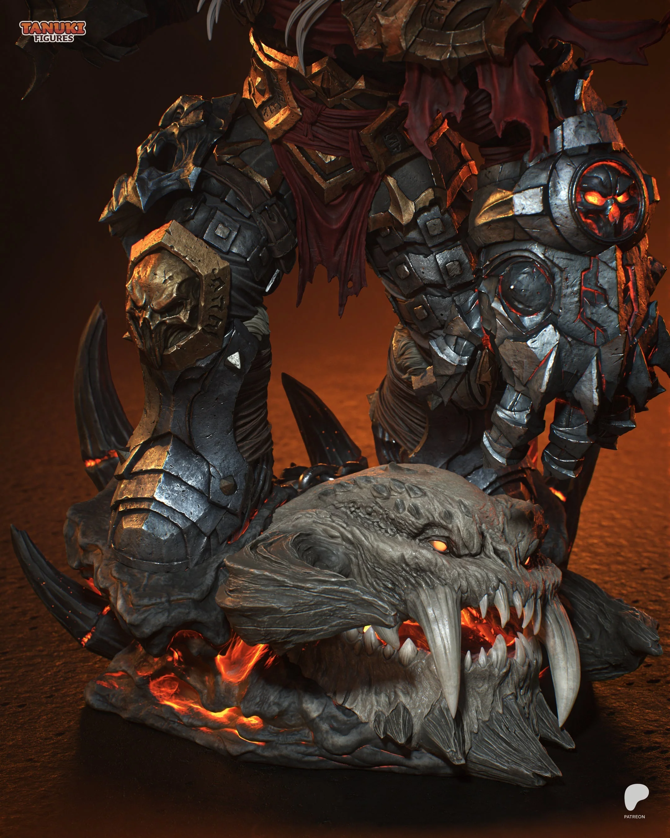 War of the Horsemen Statue - Image 8