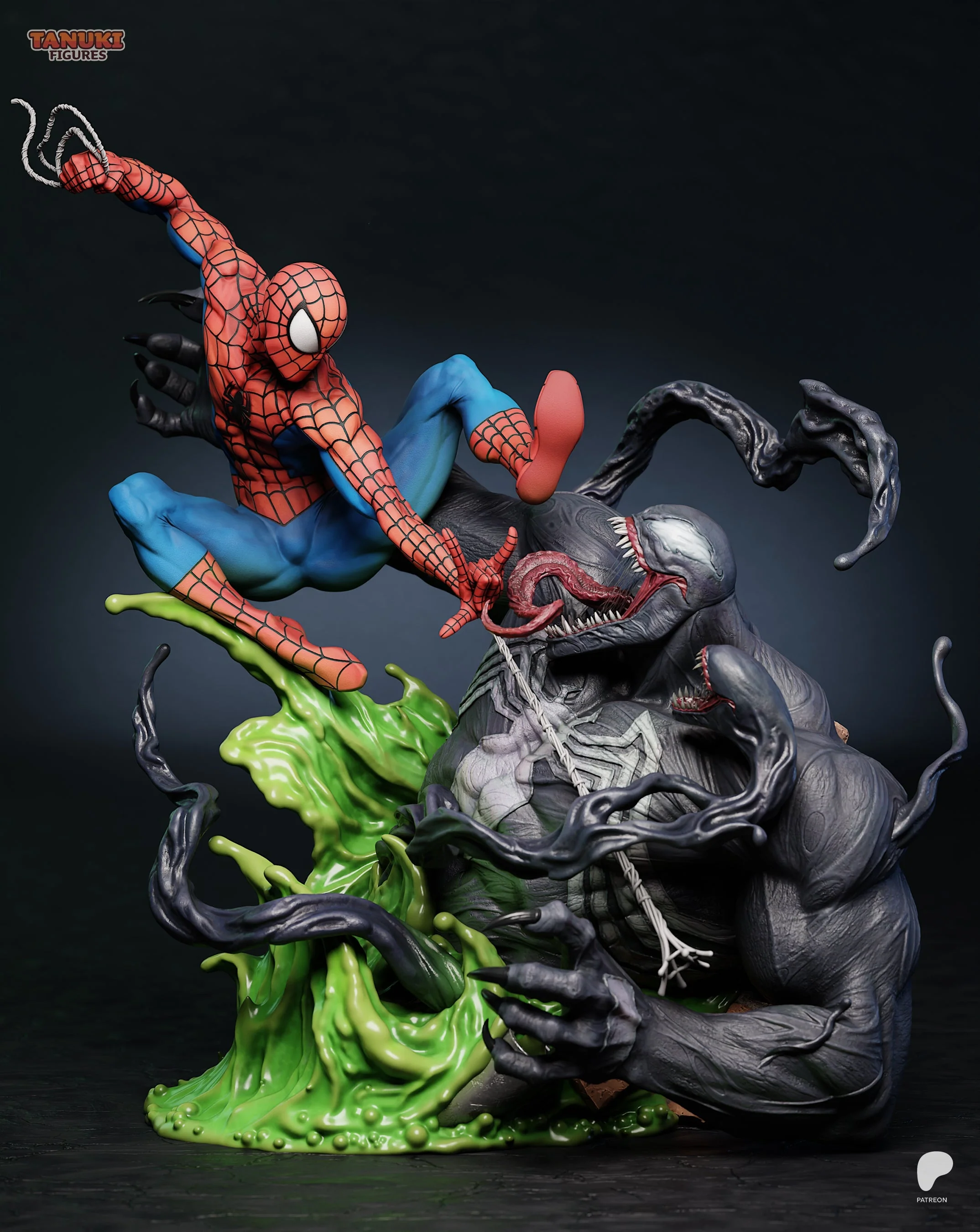 Webs and Shadows Statue - Image 2