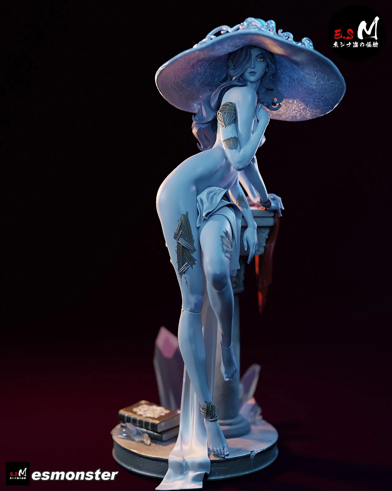 Witch of the Moon Statue - Image 12