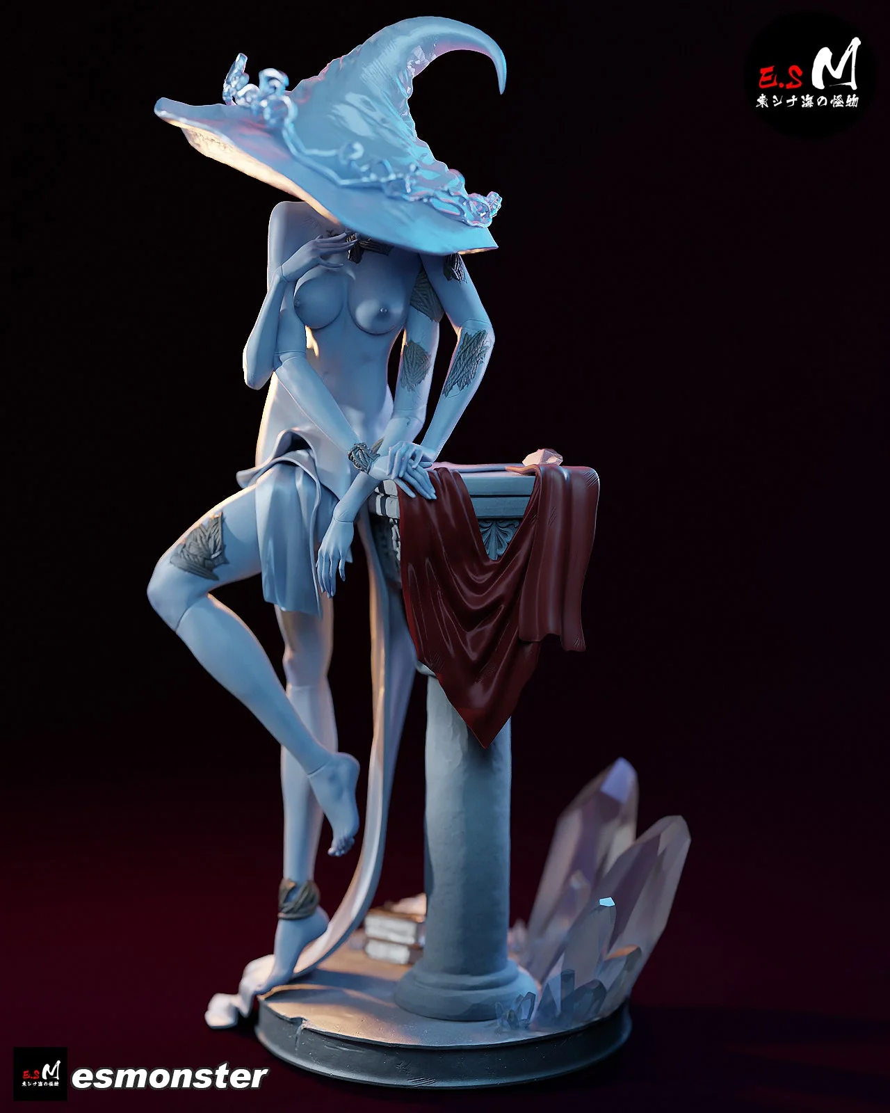 Witch of the Moon Statue - Image 21