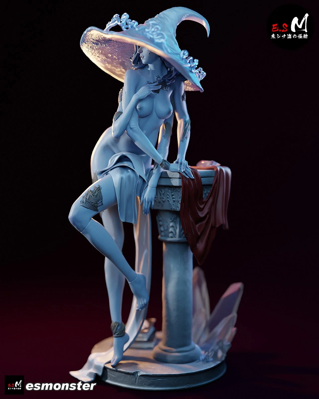 Witch of the Moon Statue - Image 22