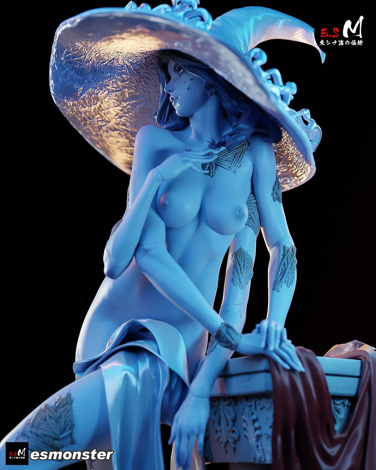 Witch of the Moon Statue - Image 7